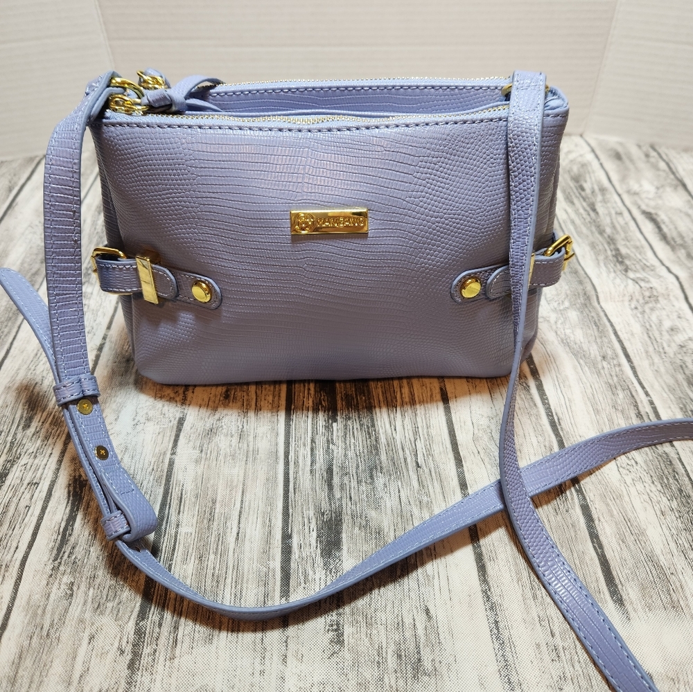 Joy‎ Mangano lilac crossbody